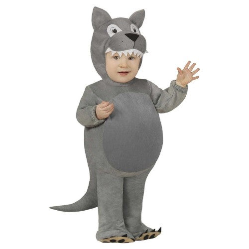 Front - Fiestas Guirca Baby Wolf Costume Set