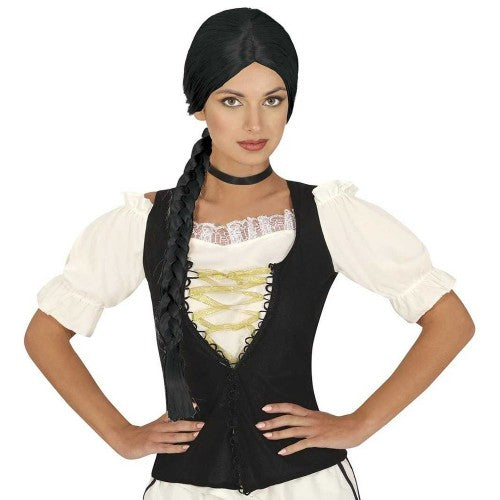 Front - Fiestas Guirca Womens/Ladies Plaited Wig