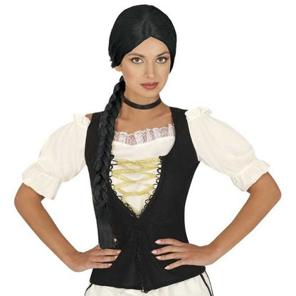 Front - Fiestas Guirca Womens/Ladies Plaited Wig