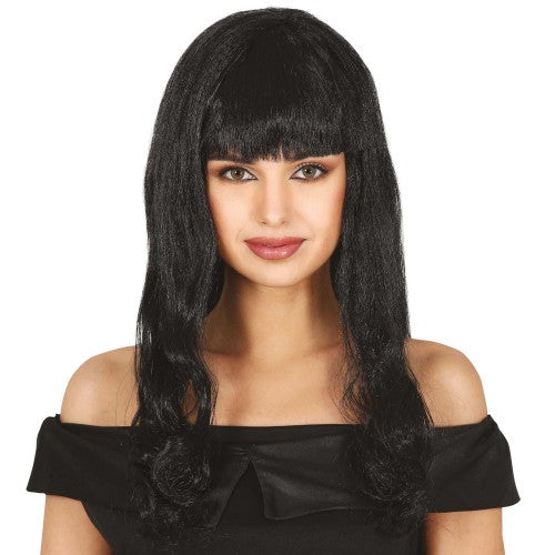 Front - Fiestas Guirca Womens/Ladies Fringe Long Wig