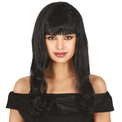 Front - Fiestas Guirca Womens/Ladies Fringe Long Wig