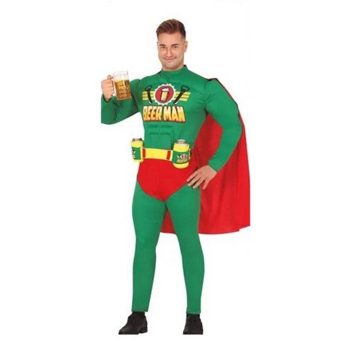 Front - Fiestas Guirca Mens Beerman Hero Costume