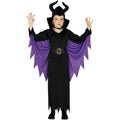 Front - Fiestas Guirca Girls Evil Fairy Costume Set