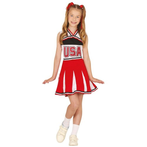 Front - Fiestas Guirca Girls Cheerleader Costume