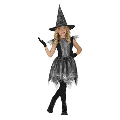 Front - Fiestas Guirca Childrens/Kids Spiderweb Witch Costume Set