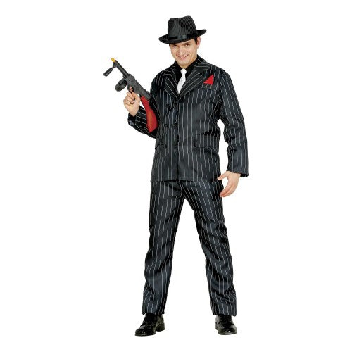 Front - Fiestas Guirca Mens Gangster Costume Set
