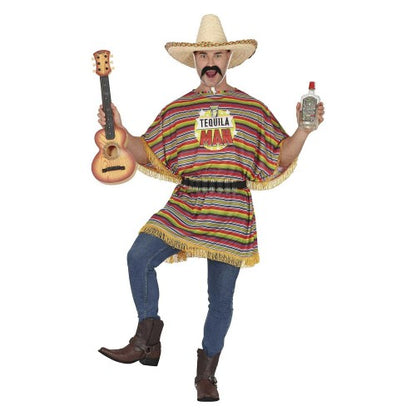Front - Fiestas Guirca Mens Tequila Man Costume Set