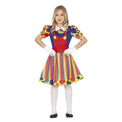 Front - Fiestas Guirca Girls Clown Costume