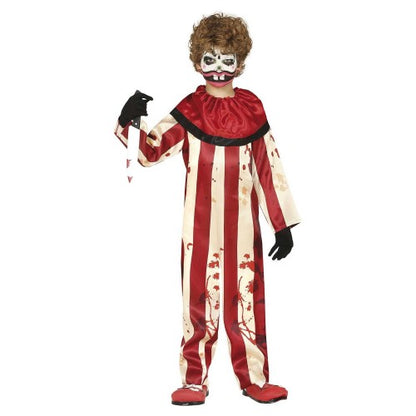 Front - Fiestas Guirca Childrens/Kids Striped Clown Costume Set