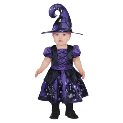 Front - Fiestas Guirca Baby Witch Costume Set