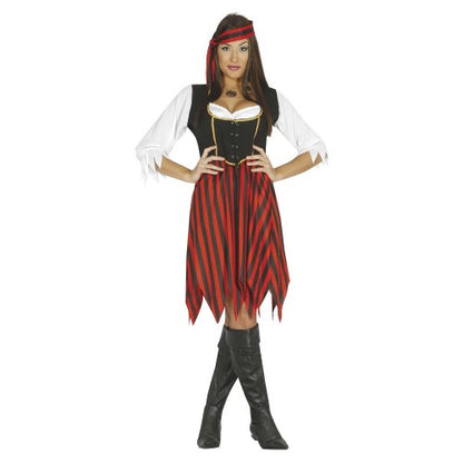 Front - Fiestas Guirca Womens/Ladies Overseas Pirate Costume Set