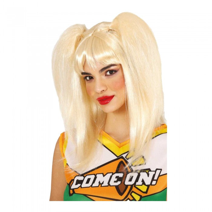 Front - Fiestas Guirca Womens/Ladies Pigtails Wig