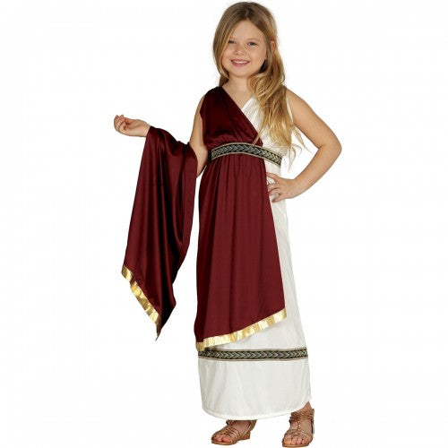 Front - Fiestas Guirca Girls Roman Costume Set