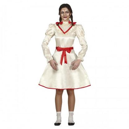 Front - Fiestas Guirca Girls Cursed Doll Costume Dress