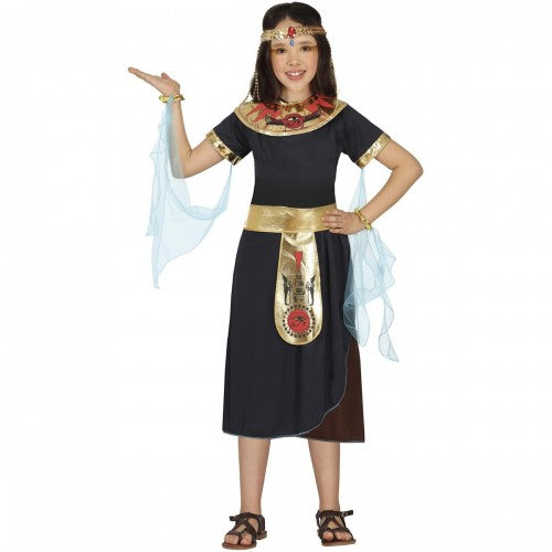 Front - Fiestas Guirca Girls Egyptian Costume Set