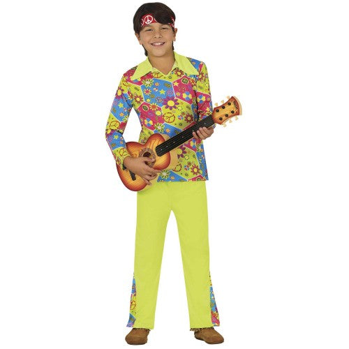 Front - Fiestas Guirca Childrens/Kids Hippy Costume Set