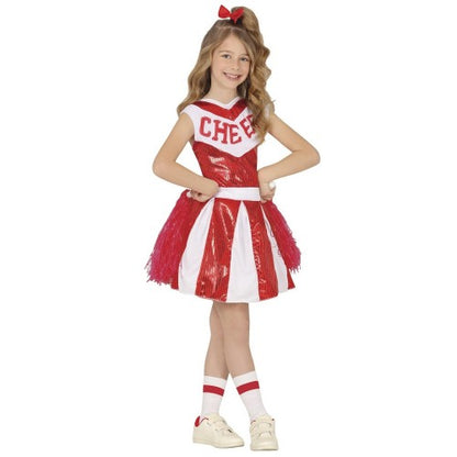 Front - Fiestas Guirca Girls Cheerleader Sequins Costume
