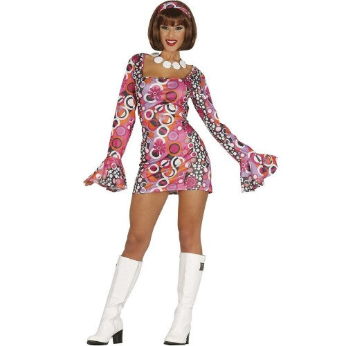 Front - Fiestas Guirca Womens/Ladies Disco Night Costume