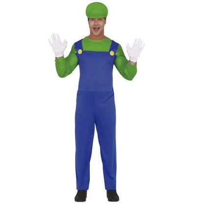 Front - Fiestas Guirca Mens Train Driver Costume