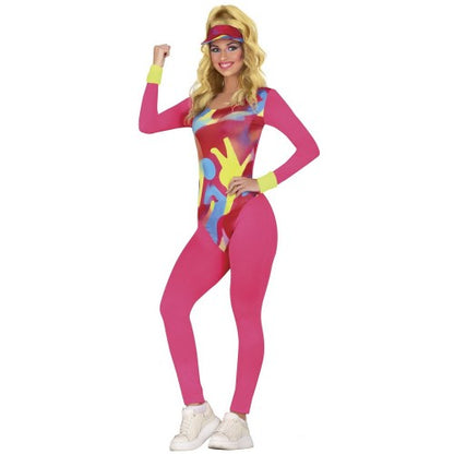 Front - Fiestas Guirca Womens/Ladies Roller Psychedelic Costume Set
