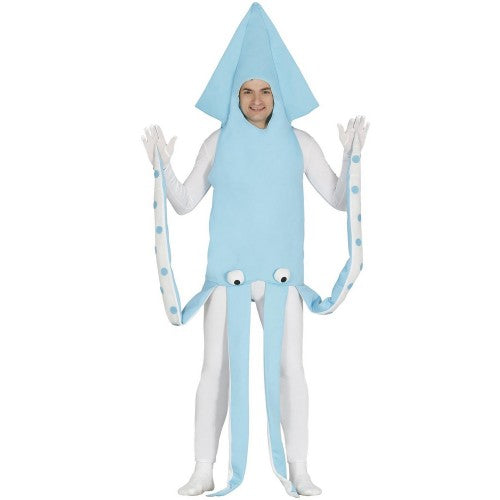Front - Fiestas Guirca Mens Squid Costume