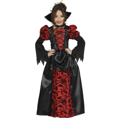 Front - Fiestas Guirca Girls Vampiress Costume