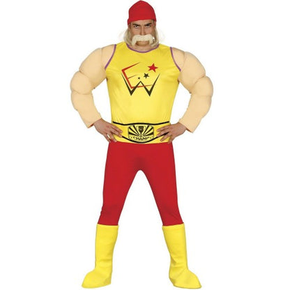 Front - Fiestas Guirca Wrestler Costume