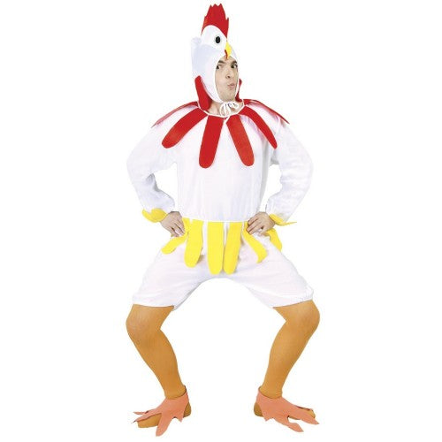 Front - Fiestas Guirca Mens Chicken Costume Set