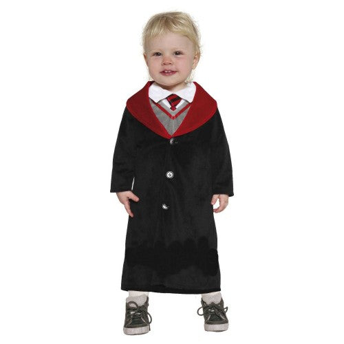 Front - Fiestas Guirca Baby Student Sorcerer Costume