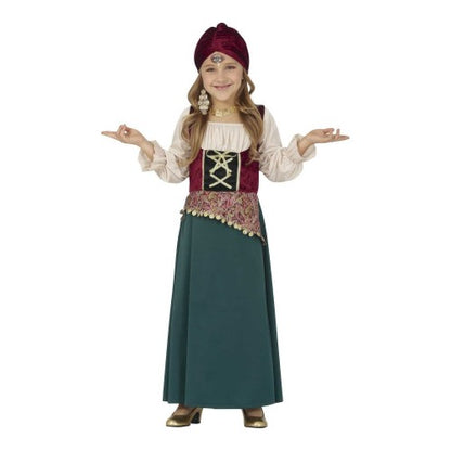 Front - Fiestas Guirca Girls Medium Costume Set