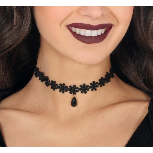 Front - Fiestas Guirca Embroidered Choker