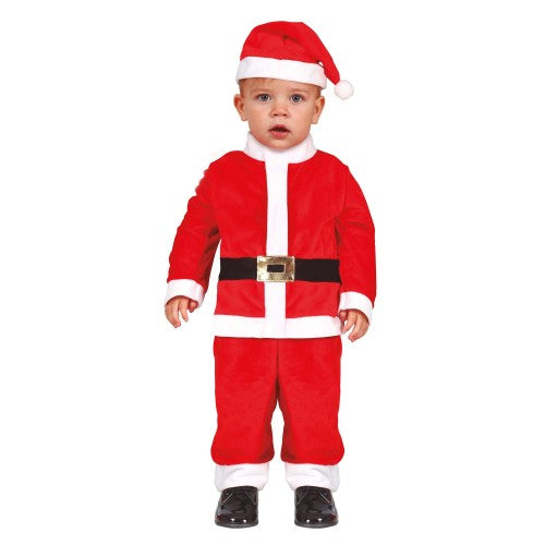 Front - Fiestas Guirca Baby Boys Santa Claus Costume Set