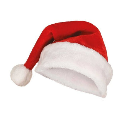 Front - Fiestas Guirca Unisex Adult Velvet Christmas Santa Hat