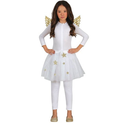 Front - Fiestas Guirca Childrens/Kids Angel Costume Set