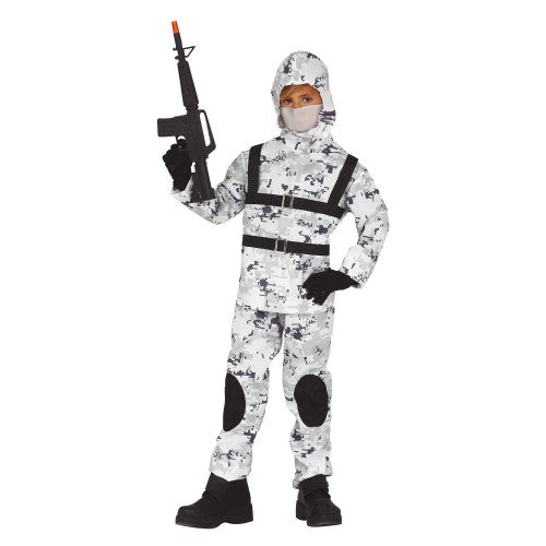 Front - Fiestas Guirca Childrens/Kids Arctic Soldier Costume Set