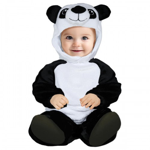 Front - Fiestas Guirca Baby Panda Costume Set