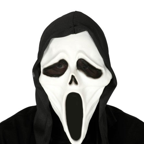 Front - Fiestas Guirca Unisex Adult Killer Hooded Vinyl Mask