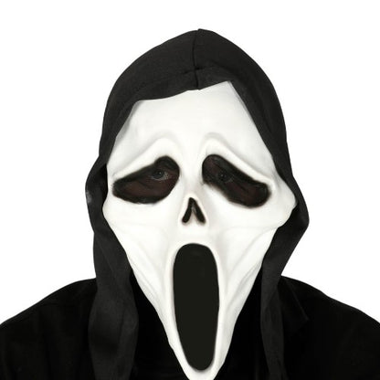 Front - Fiestas Guirca Unisex Adult Killer Hooded Vinyl Mask