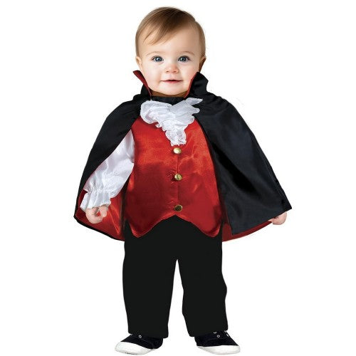 Front - Fiestas Guirca Baby Vampire Costume Set