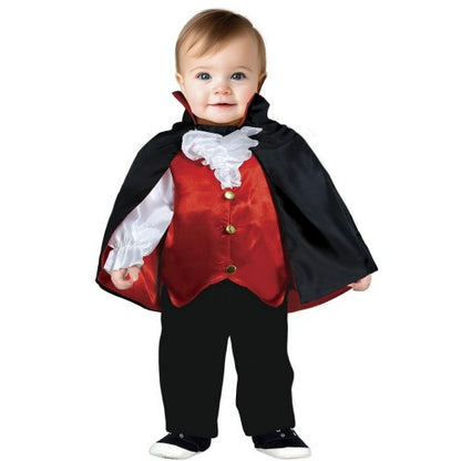 Front - Fiestas Guirca Baby Vampire Costume Set