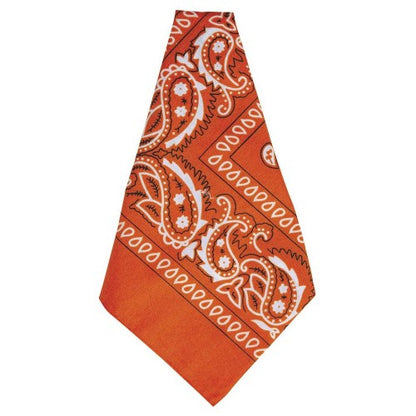 Front - Fiestas Guirca Denim Patterned Scarf Prop