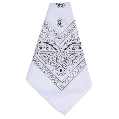 Front - Fiestas Guirca Denim Scarf Prop