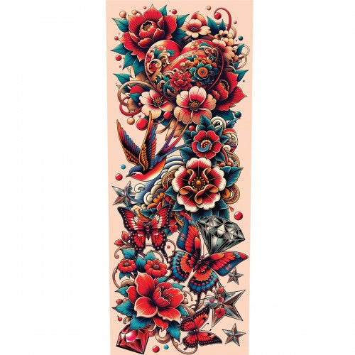 Front - Fiestas Guirca Tattoo Arm Sleeves