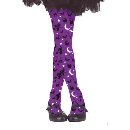 Front - Fiestas Guirca Girls Witch Tights