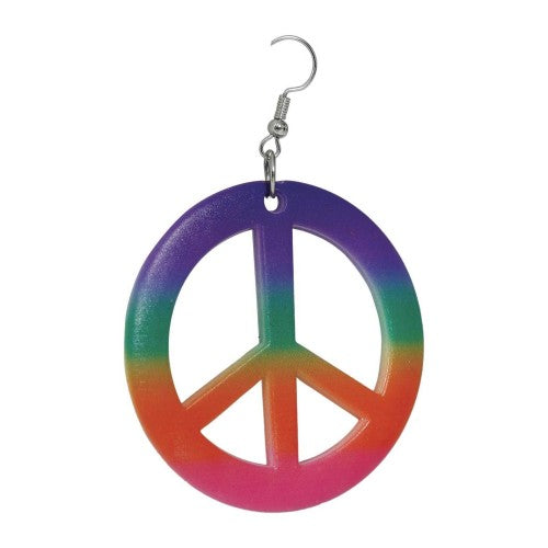 Front - Fiestas Guirca Womens/Ladies Peace Earrings