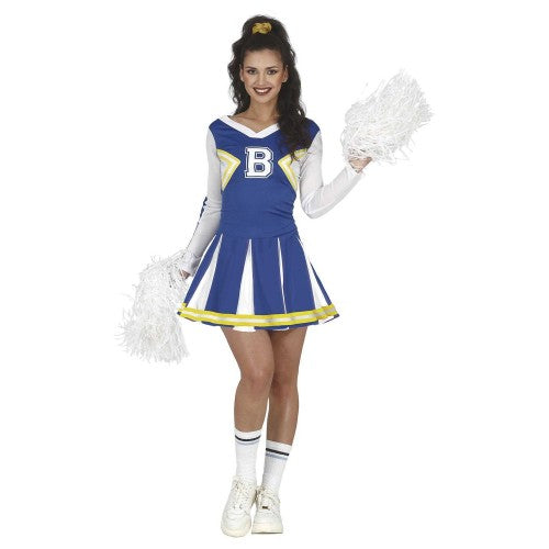 Front - Fiestas Guirca Womens/Ladies Cheerleader Costume Dress