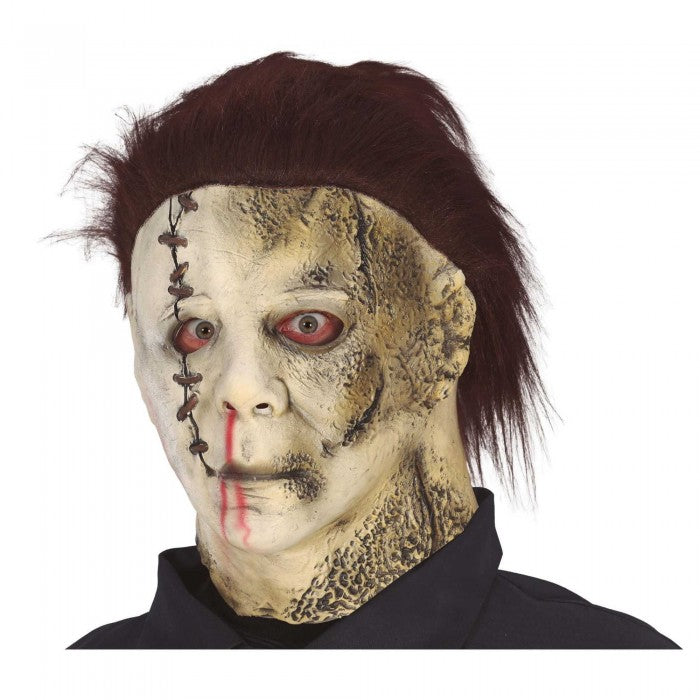 Front - Fiestas Guirca Unisex Adult Killer Fake Hair Mask