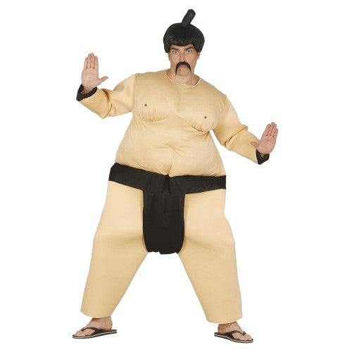 Front - Fiestas Guirca Mens Sumo Costume