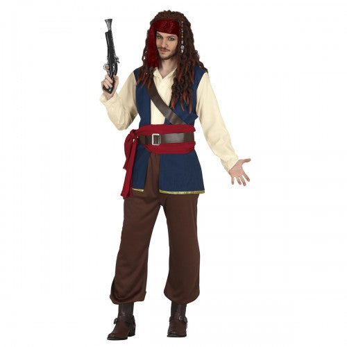 Front - Fiestas Guirca Mens Pirate Costume