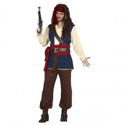 Front - Fiestas Guirca Mens Pirate Costume